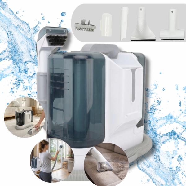 Spot Steam Cleaner for Wet and Dry Cleaning, Portable