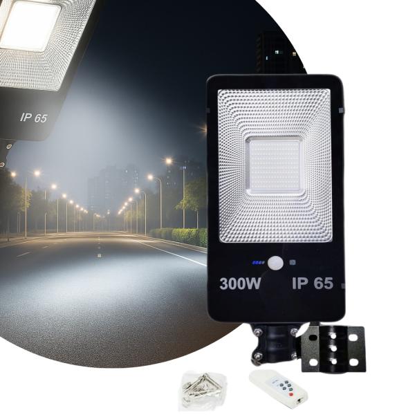 Solar LED Lantern with Remote Control, 300 W
