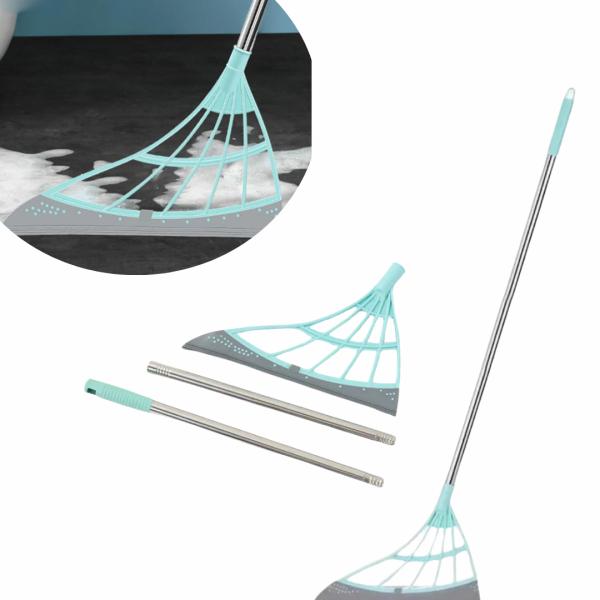 Floor Squeegee Broom, Magic Floor, Blue