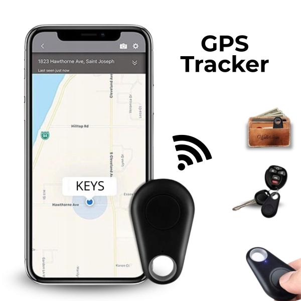GPS Tracker, Real Time, Black