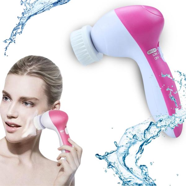 Facial Cleansing Brush, 5-in-1