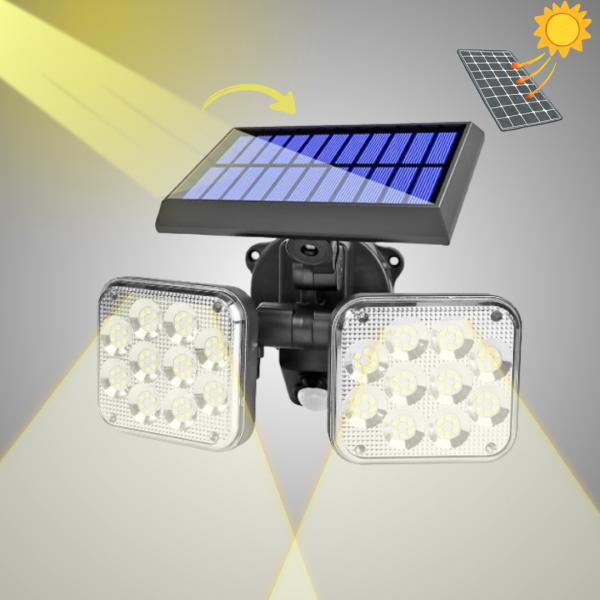 Solar Lamp with Sensor, 120 LED, JD-2108