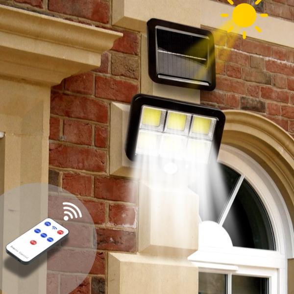 Solar Lamp with Remote Control, 120 LED, SL-F120