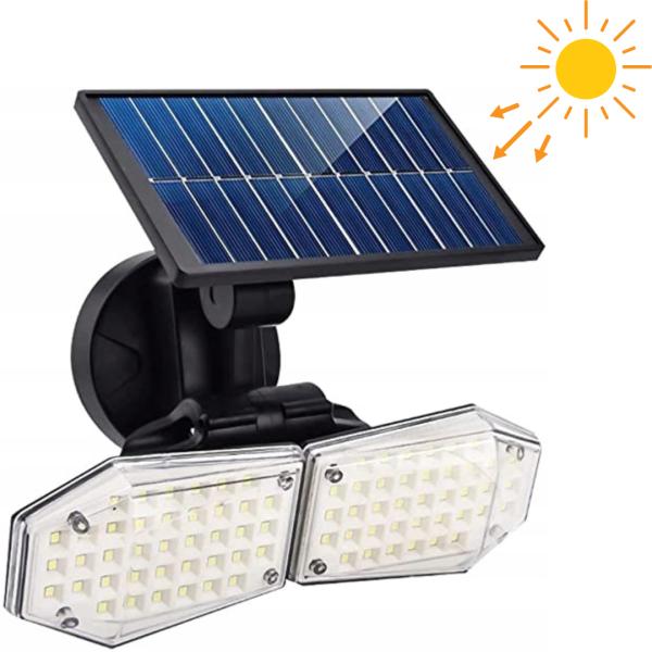 Solar LED Lamp SH-078 with Motion Sensor, 78 LEDs