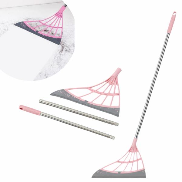 Floor Squeegee Broom, Magic, Pink