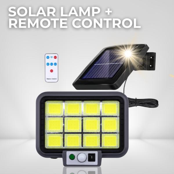 Solar LED Lamp with Remote Control