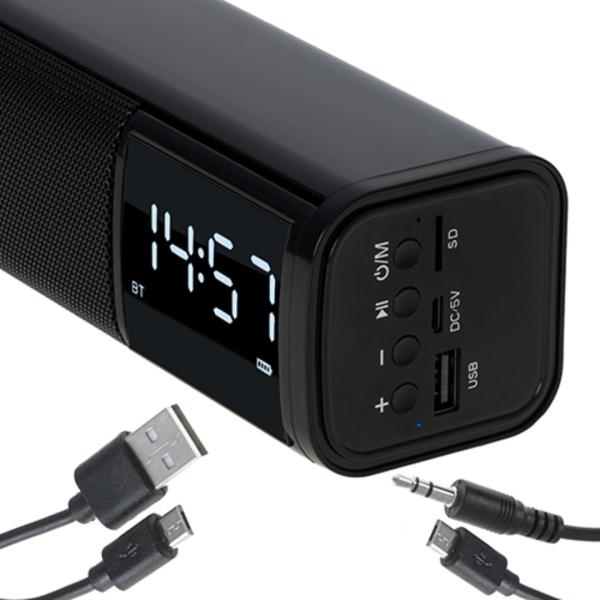 Bluetooth Soundbar with Alarm Clock Adler AD 1191