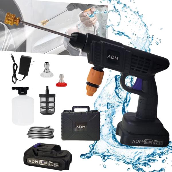 Cordless Pressure Washer ADM, 30 bar, 5000 mAh, 260 W